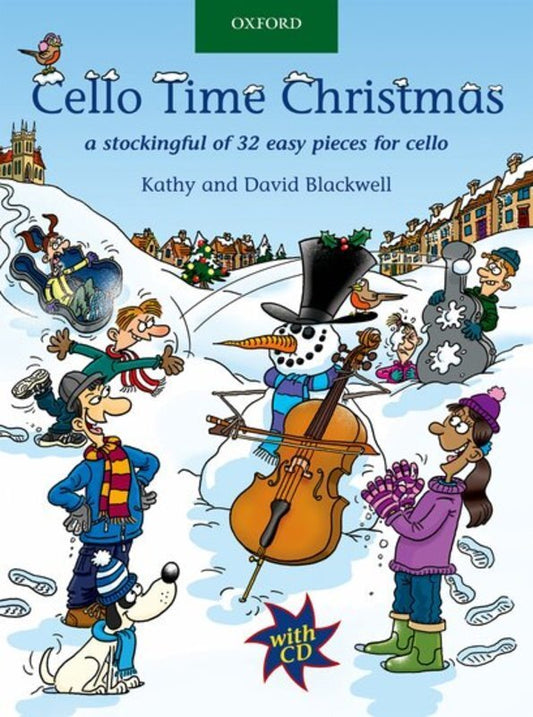 CELLO TIME CHRISTMAS BK/CD