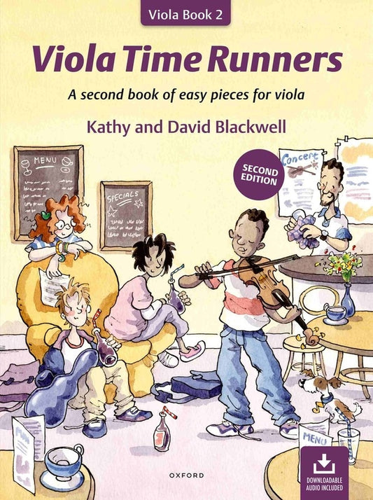 VIOLA TIME RUNNERS BK/OLA 2ND EDITION