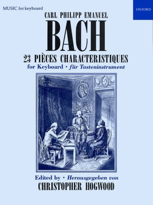 CPE BACH - 23 PIECES CHARACTERISTIQUES FOR KEYBOARD