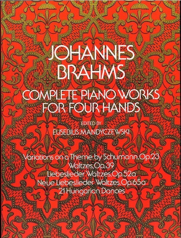 BRAHMS - COMPLETE PIANO WORKS FOR 4 HANDS