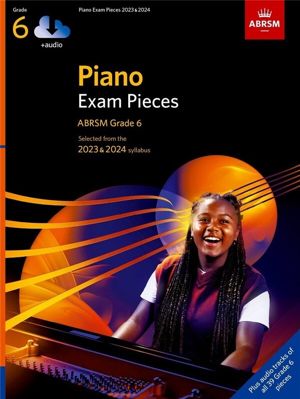 ABRSM PIANO EXAM PIECES 2023-2024 GRADE 6 BK/OLA