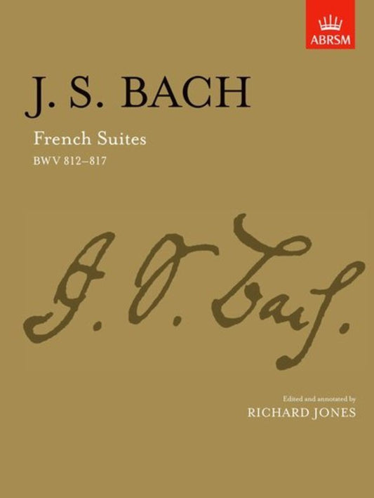 BACH - FRENCH SUITES BWV 812-817 ED JONES