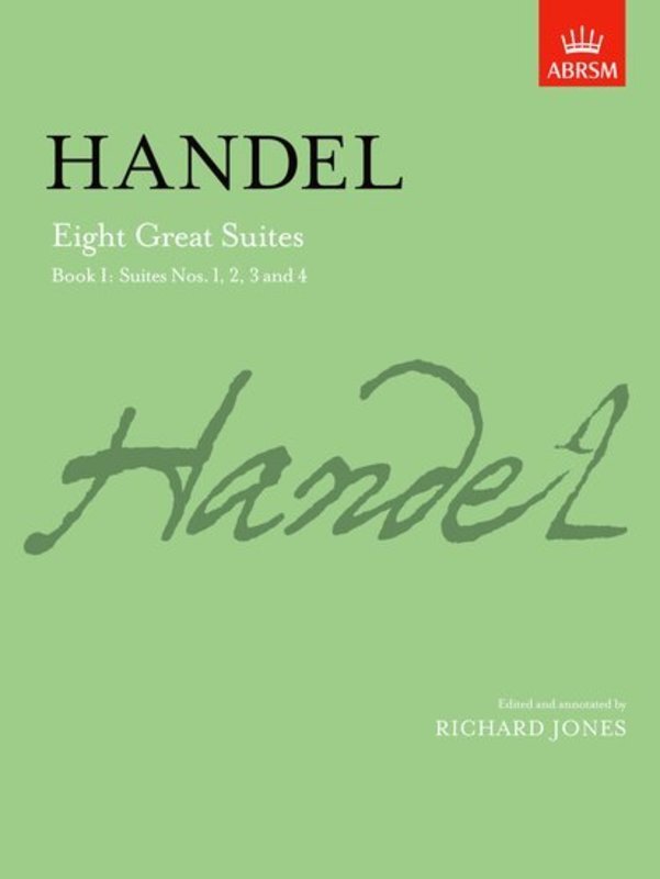 HANDEL - 8 GREAT SUITES BK 1 NOS 1-4 ED JONES