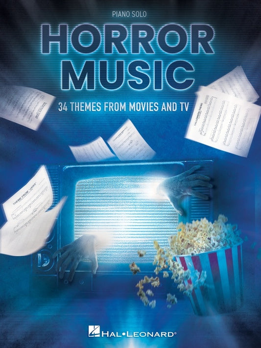 HORROR MUSIC 34 THEMES FROM MOVIES AND TV FOR PIANO SOLO