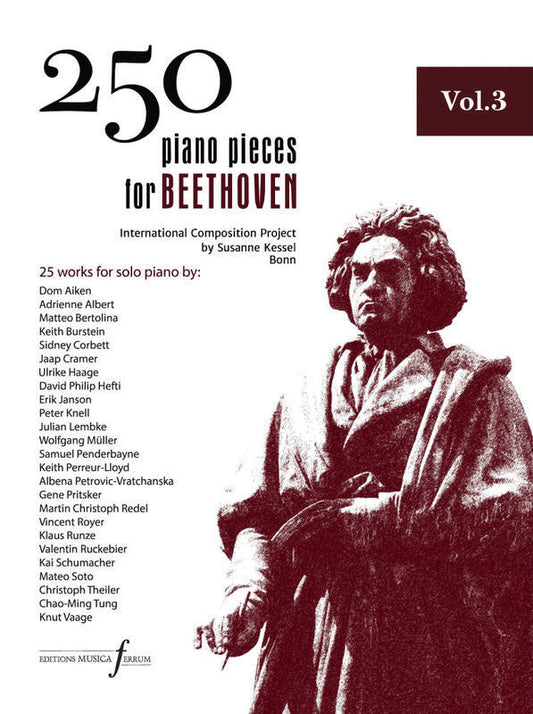 250 PIANO PIECES FOR BEETHOVEN VOL 3