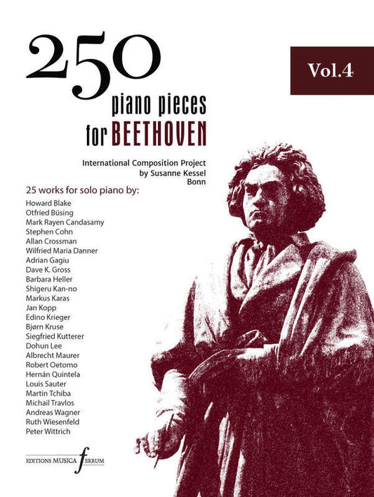 250 PIANO PIECES FOR BEETHOVEN VOL 4