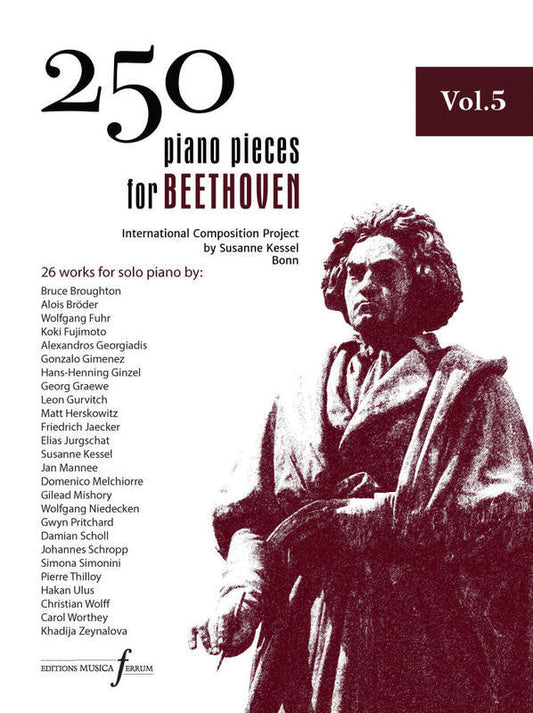 250 PIANO PIECES FOR BEETHOVEN VOL 5