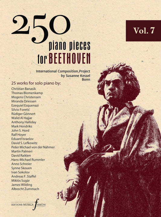 250 PIANO PIECES FOR BEETHOVEN VOL 7