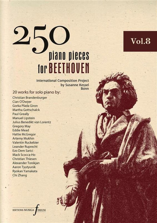 250 PIANO PIECES FOR BEETHOVEN VOL 8