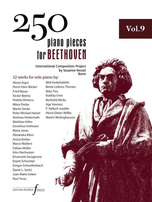 250 PIANO PIECES FOR BEETHOVEN VOL 9