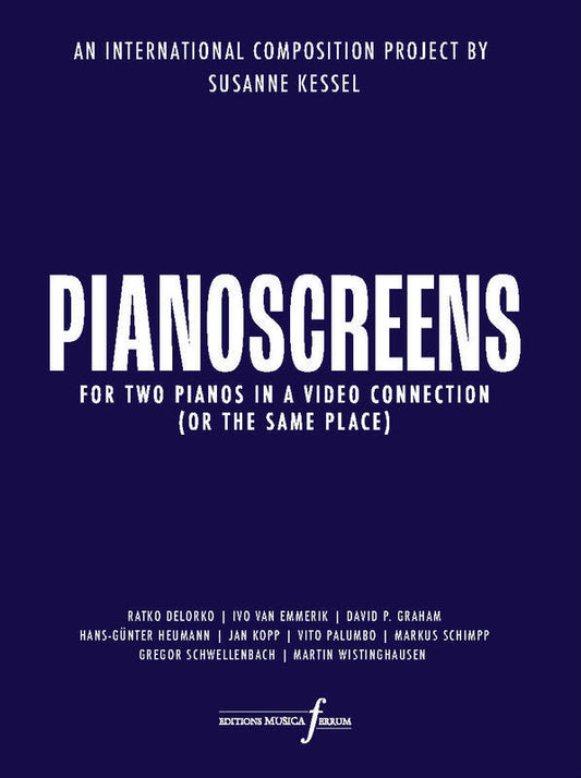 PIANOSCREENS FOR 2 PIANOS IN A VIDEO CONNECTION