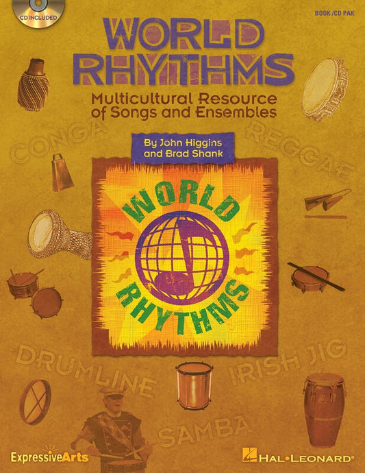 WORLD RHYTHMS BK/CD REPRO PGS