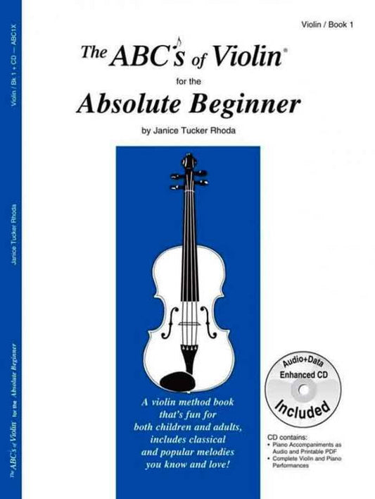 ABCS OF VIOLIN ABSOLUTE BEGINNER BK 1 BK/OLA