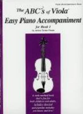 ABCS OF VIOLA BK 1 PNO ACC