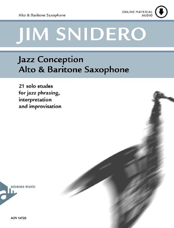 JAZZ CONCEPTION FOR ALTO/BARITONE SAX BK/OLA