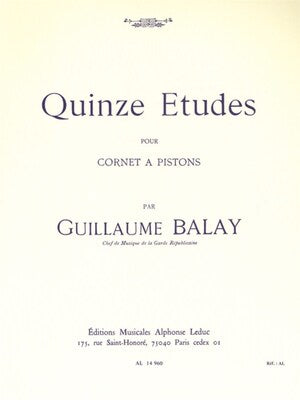 BALAY - 15 ETUDES TRUMPET
