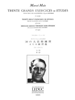 30 GRAND EXERCISES OU ETUDES VOL 2 SAX SOLO