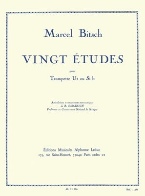 BITSCH - 20 ETUDES FOR TRUMPET