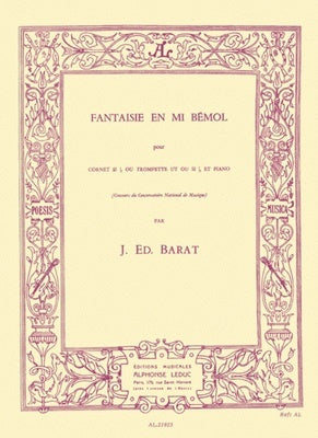 BARAT - FANTASIE IN E MINOR TRUMPET/PIANO