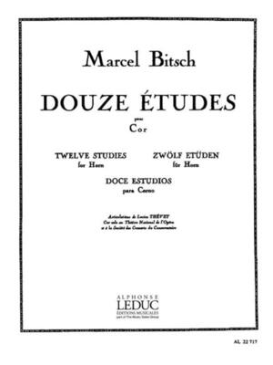 BITSCH - 12 STUDIES FOR HORN