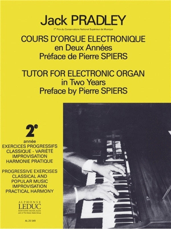 TUTOR FOR ELECTRONIC ORGAN VOLUME 2