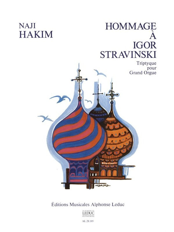 HAKIM - HOMMAGE A IGOR STRAVINSKY FOR ORGAN