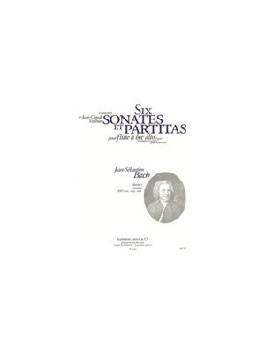 BACH - 6 SONATAS AND PARTITAS VOL 2 TREBLE RECORDER