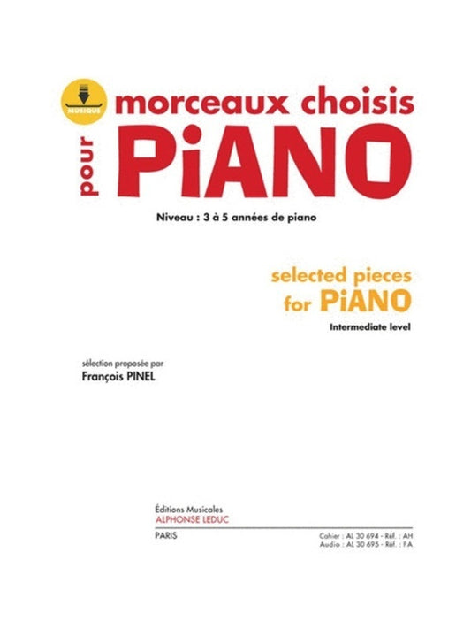 SELECTED PIECES FOR PIANO ED PINEL