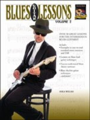 BLUES GTR LESSONS BK 2 BK ONLY