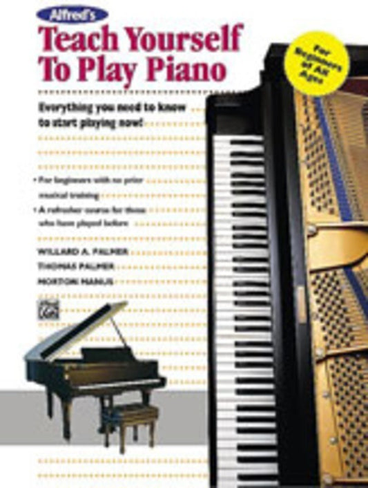 ALFREDS TEACH YOURSELF TO PLAY PIANO BK/CD