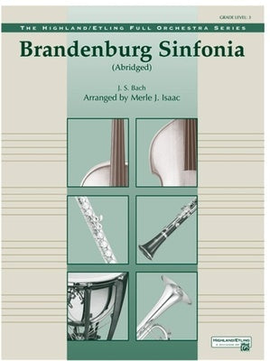BACH - BRANDENBURG SINFONIA (ABRIDGED) FO3 SC/PTS
