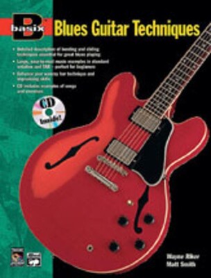 BASIX BLUES GUITAR TECHNIQUES BK/CD