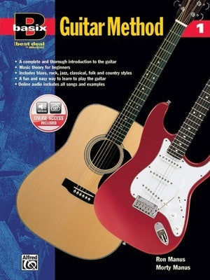 BASIX GUITAR METHOD BK 1 BK/OLA
