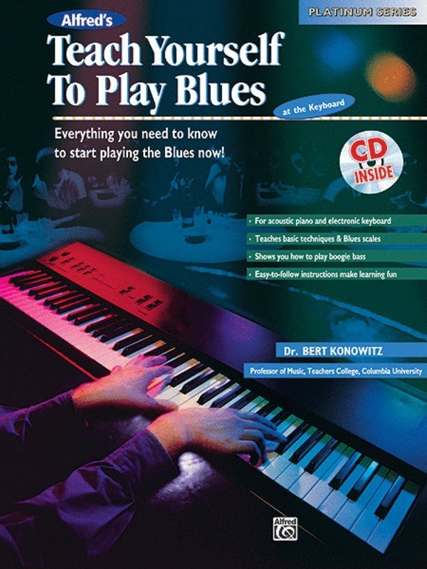 TEACH YOURSELF TO PLAY BLUES AT THE KEYBOARD BK/CD