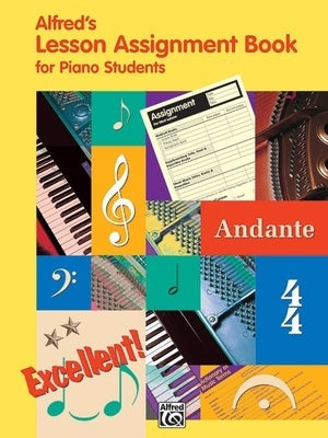 ALFREDS LESSON ASSIGNMENT BOOK FOR PIANO STUDENTS