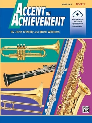 ACCENT ON ACHIEVEMENT BK 1 HORN IN F