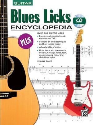 BLUES LICKS ENCYCLOPEDIA BK/CD