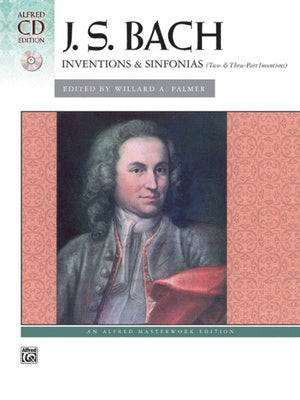 BACH - 2 & 3 PART INVENTIONS BK/CD