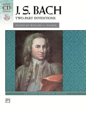 BACH - 2 PART INVENTIONS BK/CD