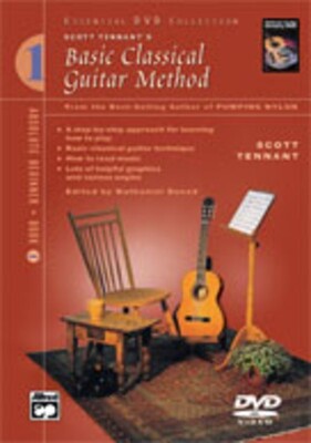 BASIC CLASSICAL GUITAR METHOD BK 1 DVD