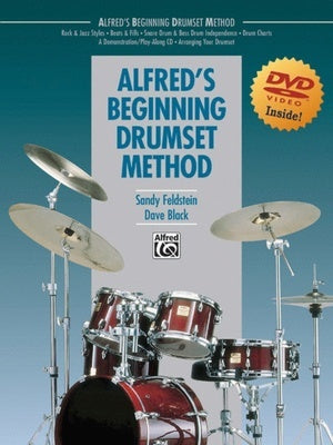 ALFREDS BEGINNING DRUMSET METHOD BK/DVD