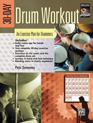 30 DAY DRUM WORKOUT BK/DVD