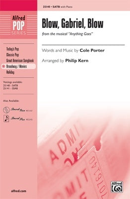 BLOW GABRIEL BLOW SATB/PIANO