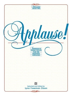 APPLAUSE BK 2 IMPRESSIVE PIANO SOLOS ED OLSON