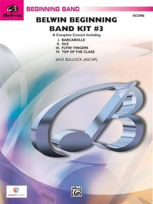 BELWIN BEGINNING BAND KIT #3 CB1 SC/PTS