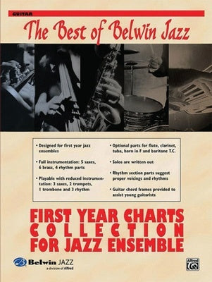 BEST OF BELWIN JAZZ FIRST YEAR CHARTS GUITAR