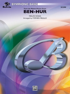 BEN HUR FROM THE MOTION PICTURE SCORE CB4 SC/PTS