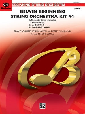 BELWIN BEGINNING STRING ORCHESTRA KIT #4 SO2 SC/PTS
