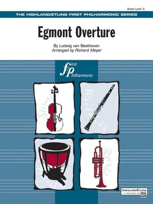 BEETHOVEN - EGMONT OVERTURE FO2 SC/PTS