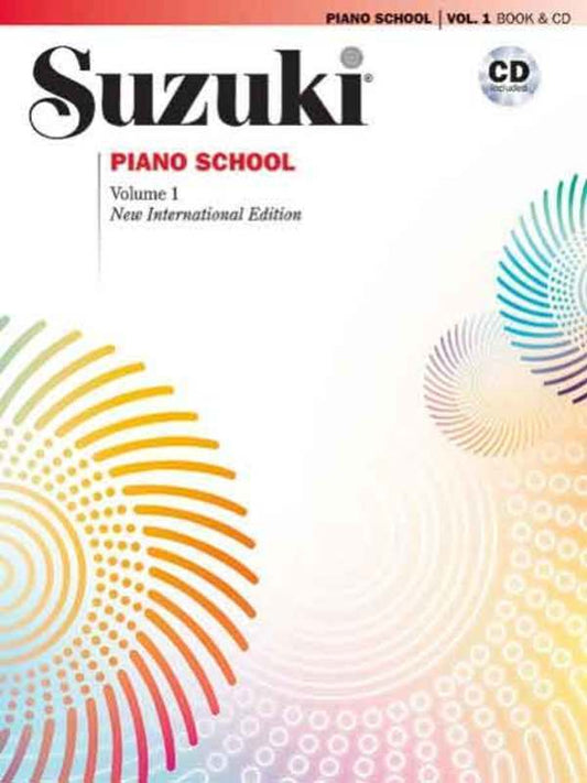 SUZUKI PIANO SCHOOL VOL 1 BK/CD